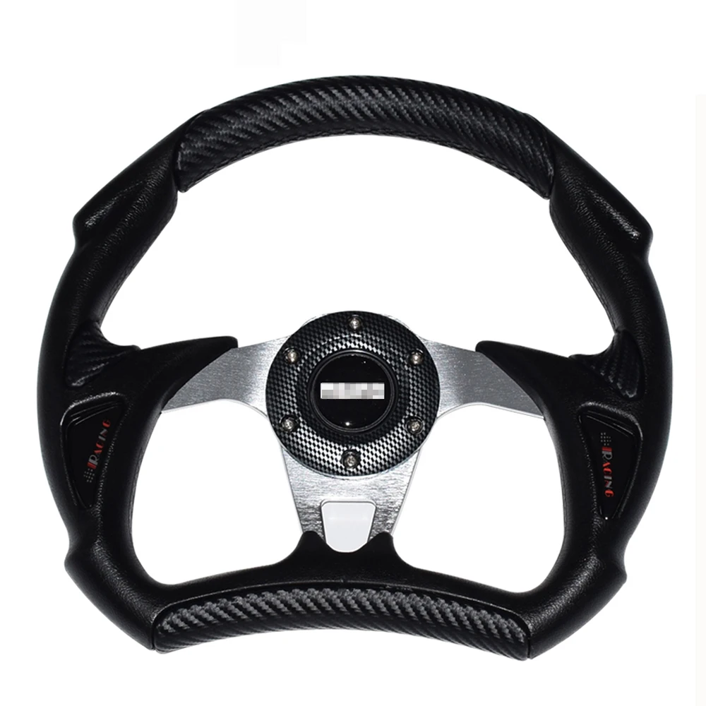 320mm 13inch PU leather Automobile Sport Racing Car Steering Wheel Auto Styling Black Red Silver Blue|racing car steering wheel|car wheelwheel |