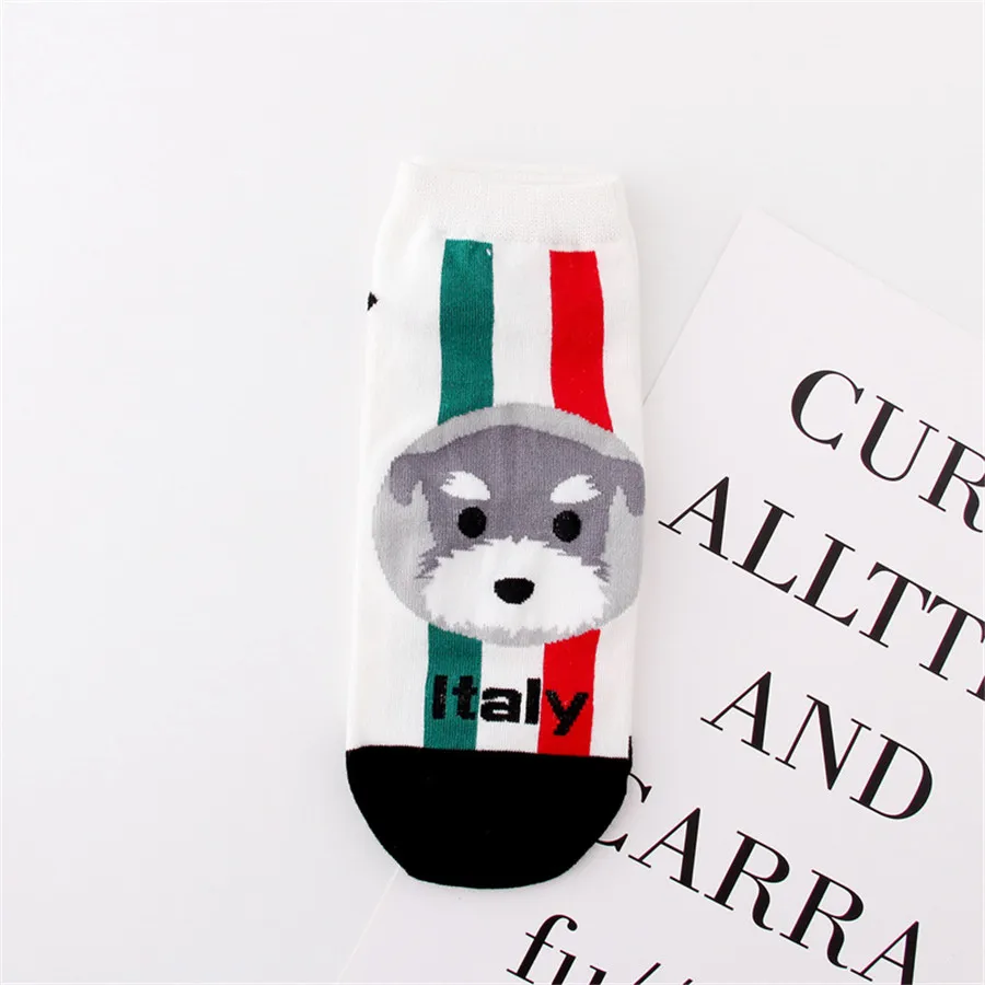 Новинка Сезон осень зима Милые носки с изображением национального флага