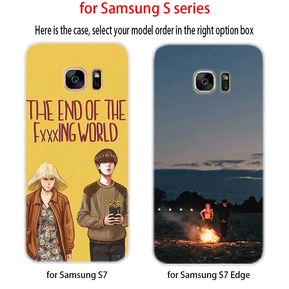 Мягкий силиконовый чехол для Samsung S30 S20 S11 S10 S9 S8 Plus lite 11e 10e Uitra S7Edge end of the fing fxxxing world