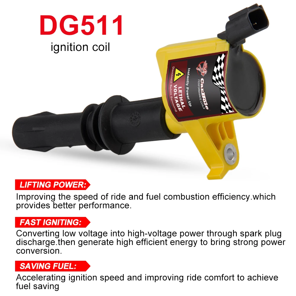 8X для Ford F150 зажигание Coilfor Lincoln Mercury сборка катушки Замена 4.6L 5.4L 6.8L V8 F 150 в