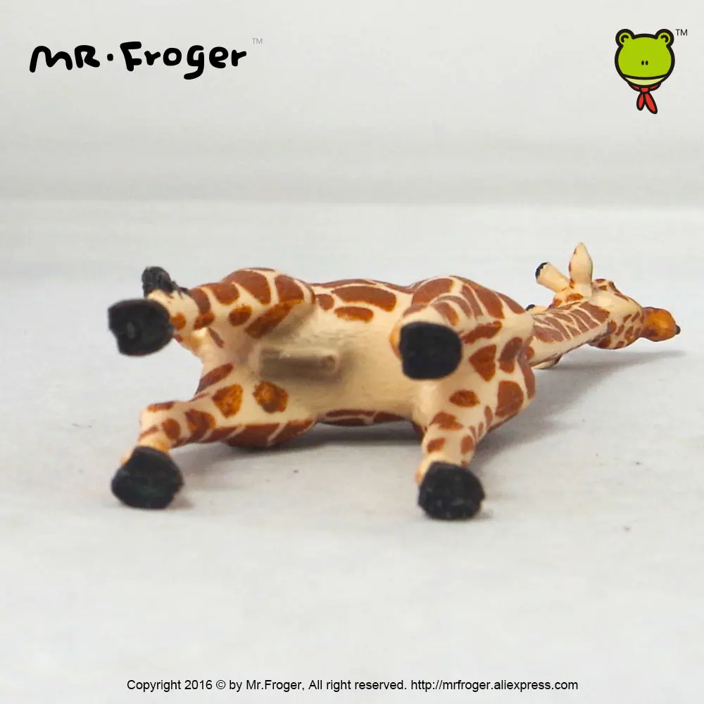 Mr.Froger модель жирафа игрушки игрушечные дикие животные набор зоопарк