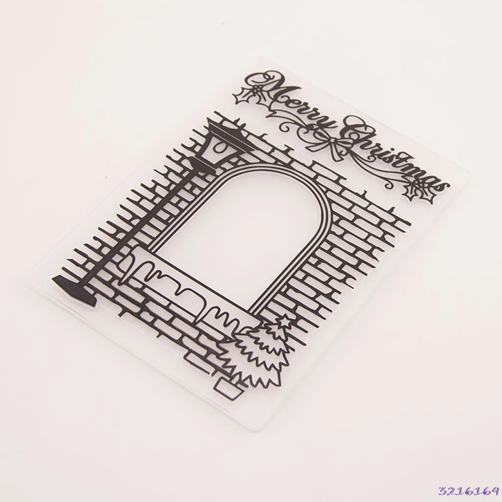 Пластиковые тиснение папки трафареты шаблон формы DIY Скрапбукинг бумаги фото