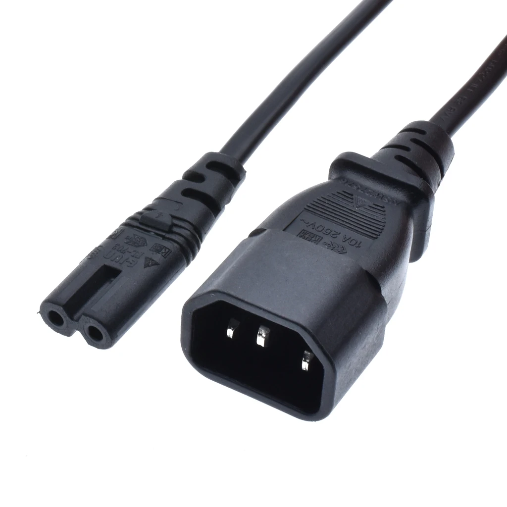 Удлинительный шнур от IEC C13 до C7 кабель питания C14 удлинитель PDU3P 2P 2 м/6 футов|power