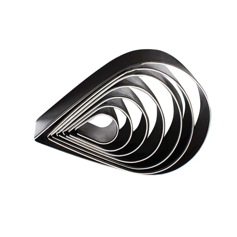 Новый 7 шт./компл. Нержавеющая сталь лепесток розы Печенья Плесень Кондитерские