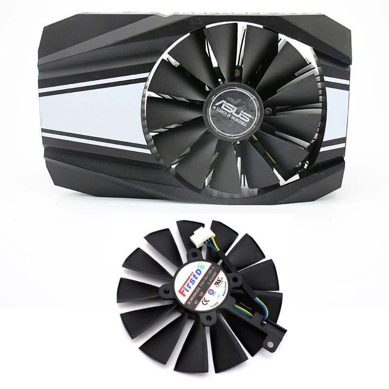 95 мм FDC10U12D9-C PLD10010B12HH для Asus PH-GTX1660Ti-O6G 6G GTX1660Ti 6G DDR6 RTX 2060-6G Grap Вентилятор охлаждения видео