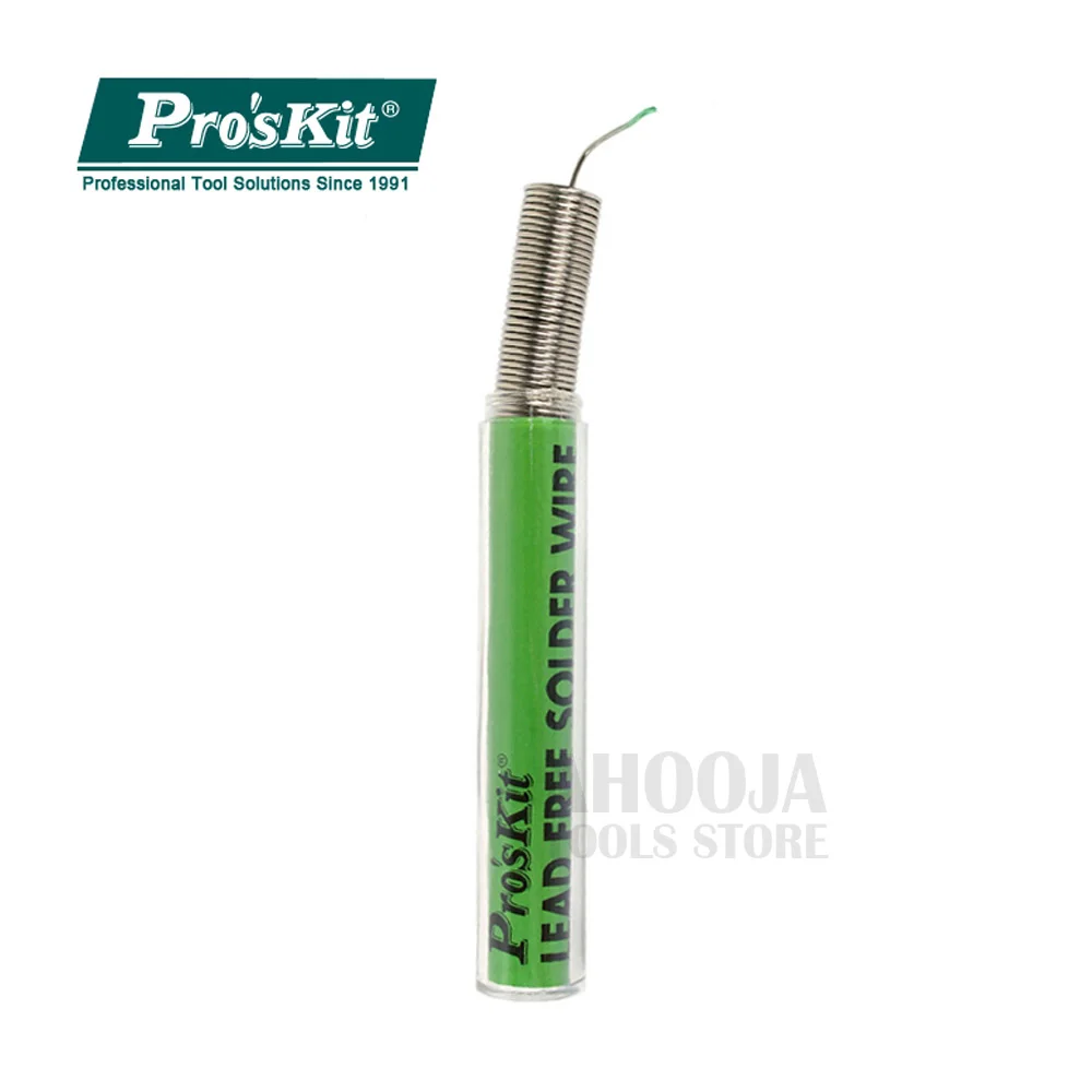Pro'sKit 9S001 бессвинцовой пайки припой проволока высокого Яркость олова ручка 1 0 мм