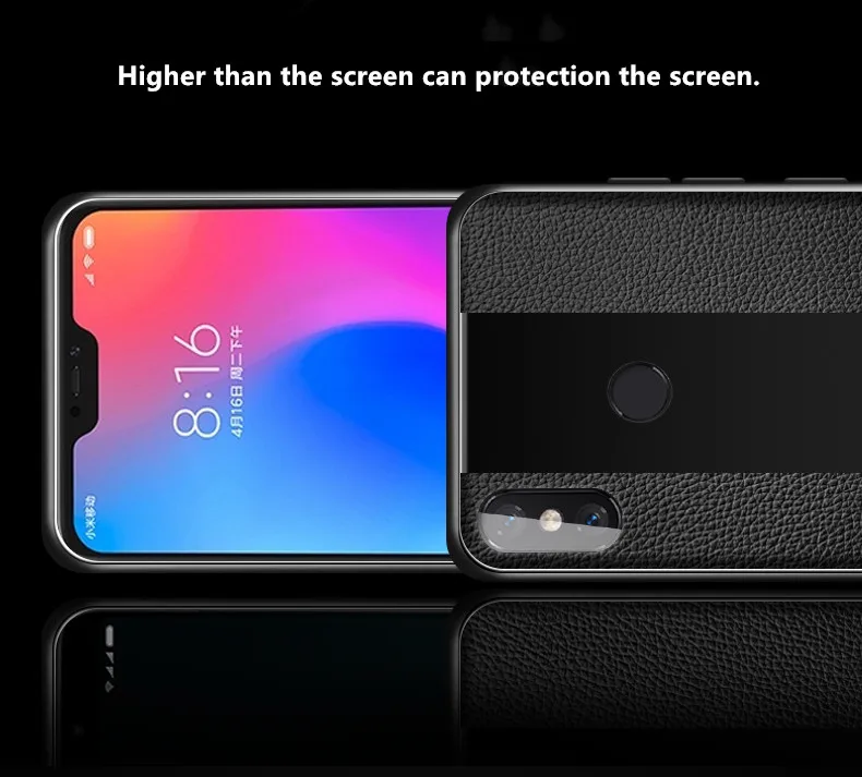 Для Xiomi Xiaomi Mi A2 Lite чехол из плексигласа кожаный ТПУ для Xaomi Redmi 6 6A Pro Чехол|Бамперы| |