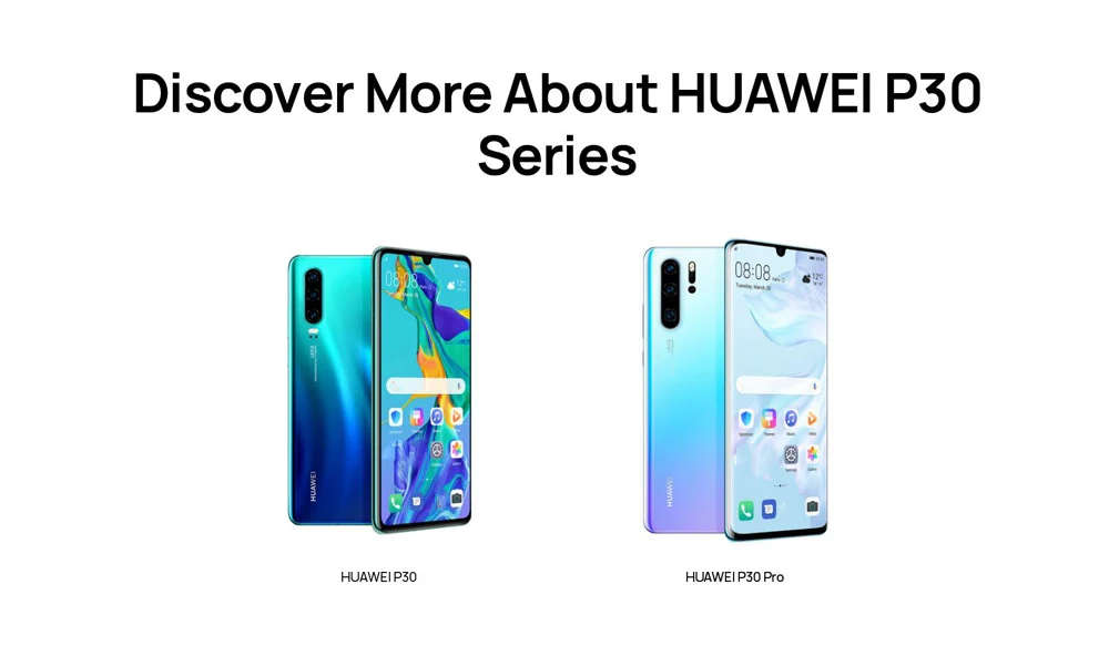 Глобальная версия HUAWEI P30 128 ГБ+ 8 Гб Смартфон 6,1 ''Kirin 980 Восьмиядерный мобильный телефон Android 9,0 две sim-карты 3650 мАч 4 камеры