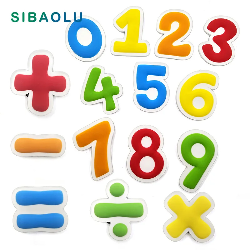 Номер знак магниты на холодильник мультфильм математические символы Белая Доска