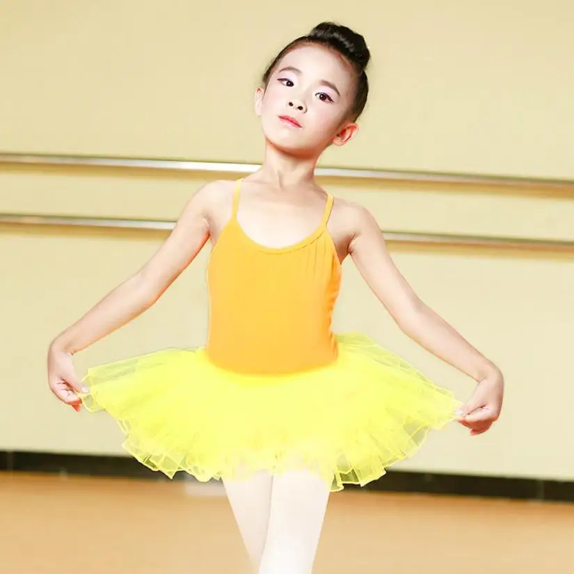 

dress girl Toddler Girls Ballet Dress Tutu Leotard Dance Gymnastics Strap Clothes Outfits f27