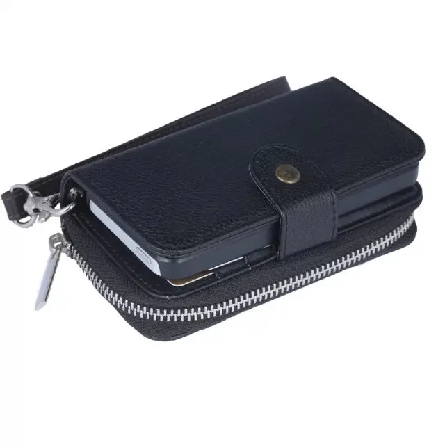 Из искусственной кожи с ремешком на руку касса сцепления кошелек кармашком для