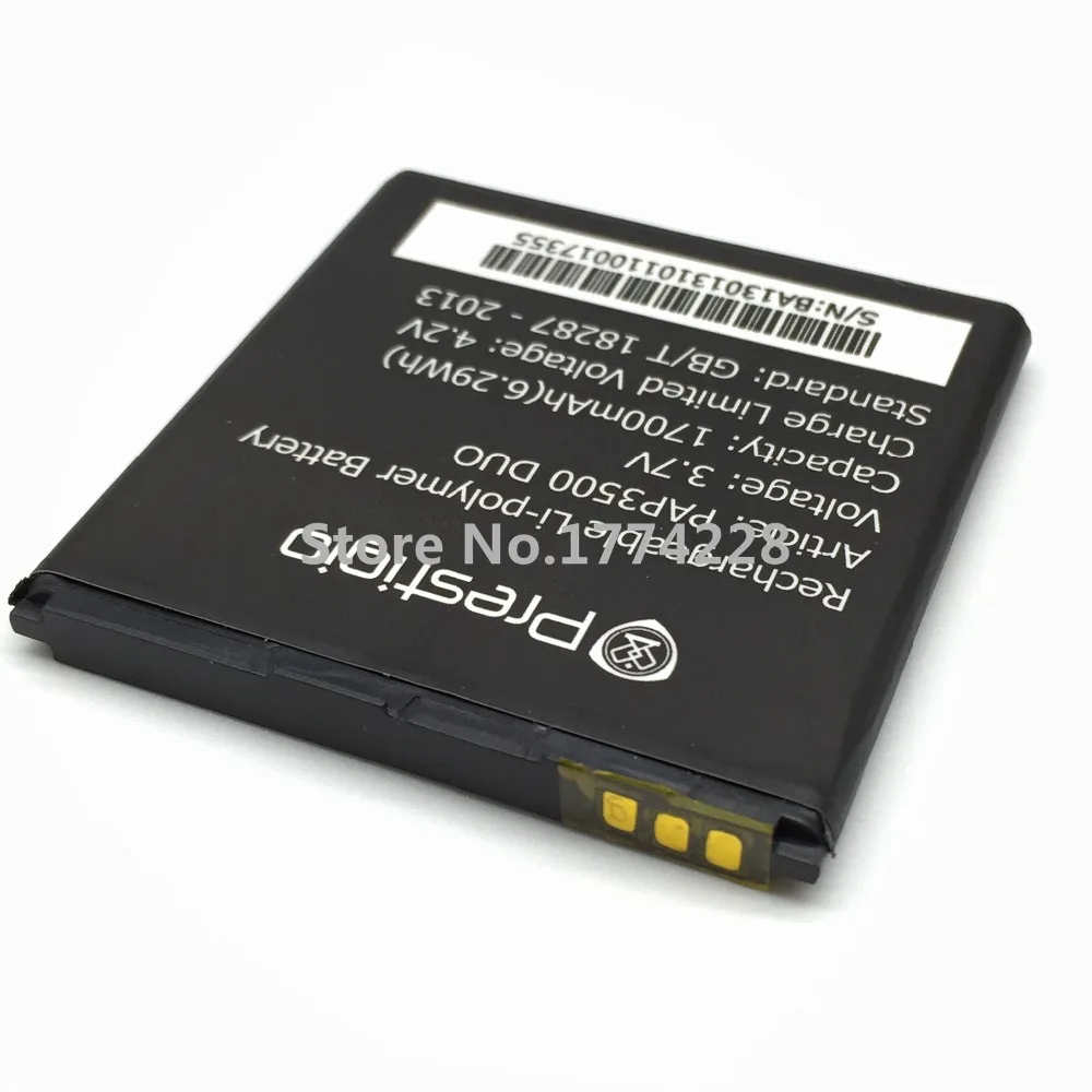 Аккумулятор MLLSE PAP3500 1700 мАч для Prestigio MultiPhone DUO 3500|battery for prestigio|battery forbatteries batteries |