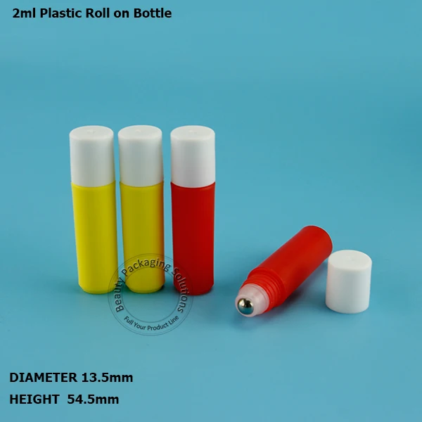 Акция 2 мл 5 шт./лот горячая расцветка пластиковый рулон г бутылка многоразового