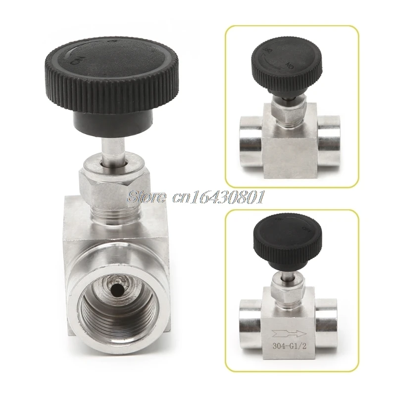Клапан из нержавеющей стали 304 с внутренней резьбой BSP 1/2 &quot1/4&quot 1/8 &quot3/8&quot