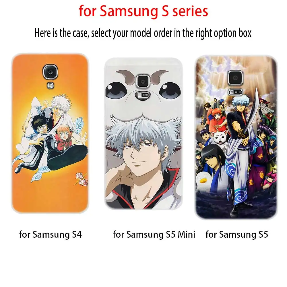 Мягкий силиконовый чехол для Samsung S30 S20 S11 S10 S9 S8 Plus lite 11e 10e Uitra S7Edge GINTAMA | Мобильные