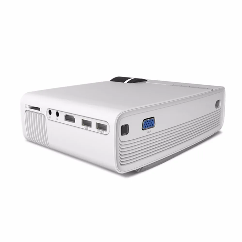 Топ YG400 домашний светодио дный проектор светодиодный портативный мини 1080 P 800x480