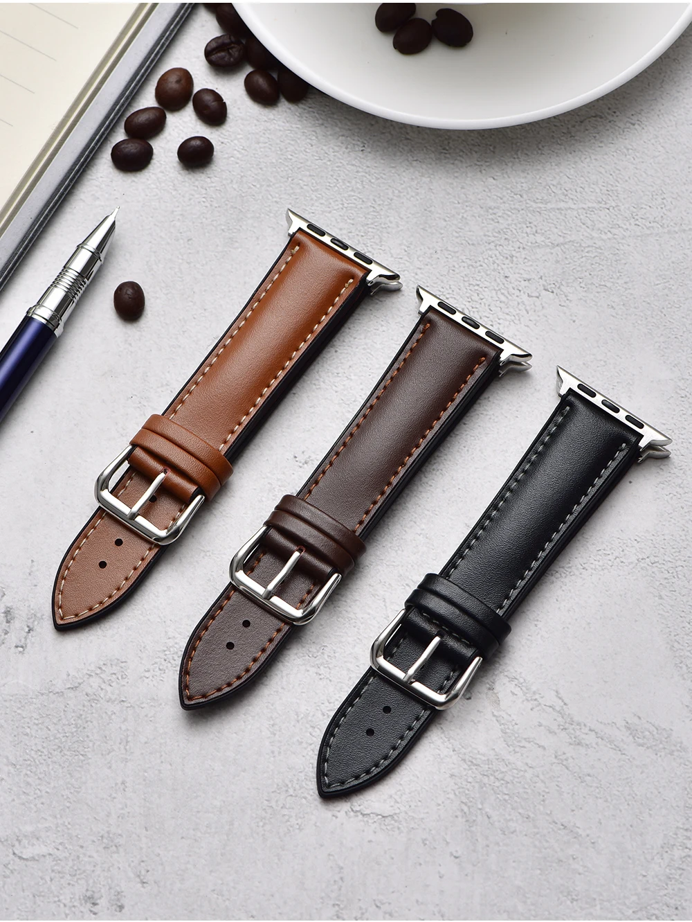 Кожаный силиконовый чехол для наручных часов iwatch, браслет, ремешок для Apple Watch, 42 мм, 38 мм, 40 мм 44 спортивный браслет для Series 1/2/3/4/5 ремешок для часов