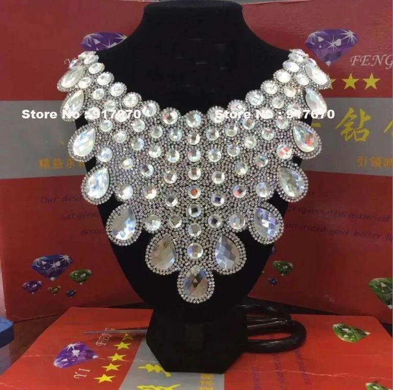 Модные аксессуары для одежды с блестящими стразами|sew on|crystal sewingrhinestone applique sewing |