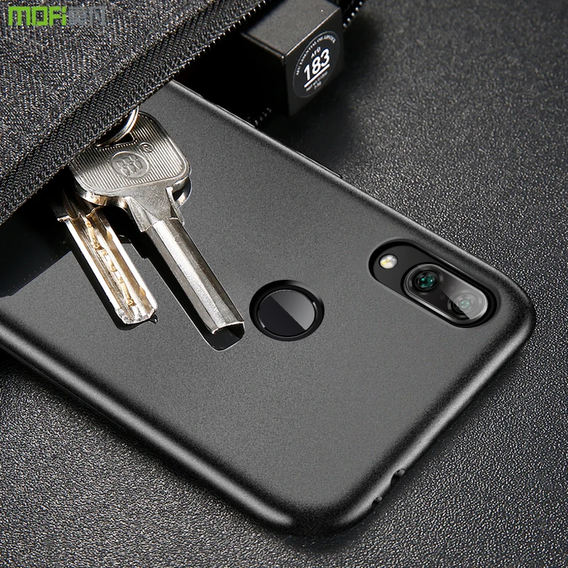 Чехол для redmi 7 Твердый чехол задней панели Mofi Оригинальный Xiaomi pro однотонный