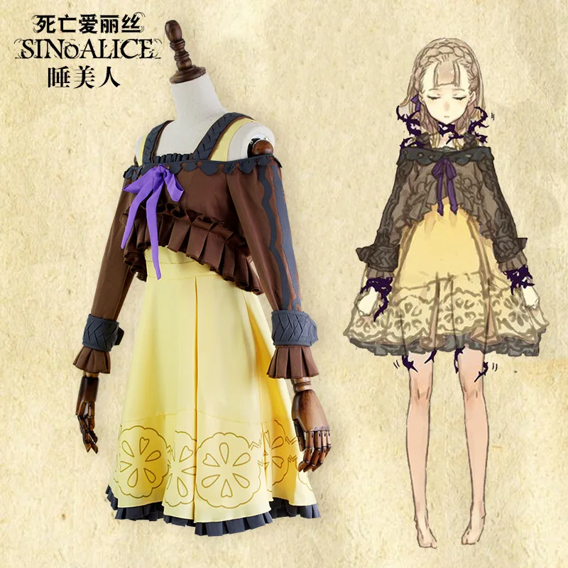 Костюмы на Хэллоуин SINoALICE спальный Красота Маскарадный костюм Золушки японского