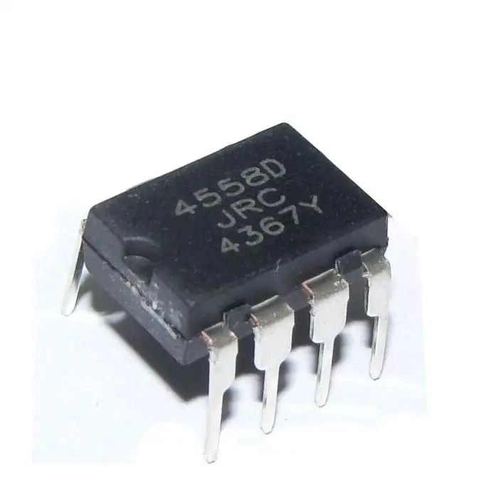 Новая интегральная микросхема JRC4558 4558 4558D DIP-8 20 шт. | Электронные компоненты и