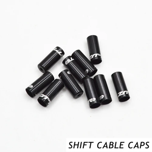 10pcs SHIFT BLACK 10 шт. алюминий сплав Велоспорт велосипед тормозной кабель советы велосипедный переключатель Перестановка/тормозной кабель наконечники CoreInner провода наконечники - Цвет: 10pcs SHIFT BLACK