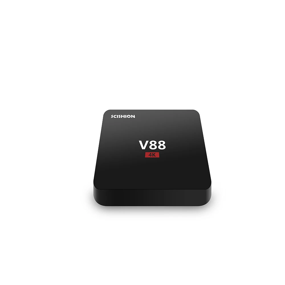 V88 1G 8G Smart TV Box RK3229 четырехъядерный Android 7 1 4K Wi Fi поддержка Youtube бесплатное умное