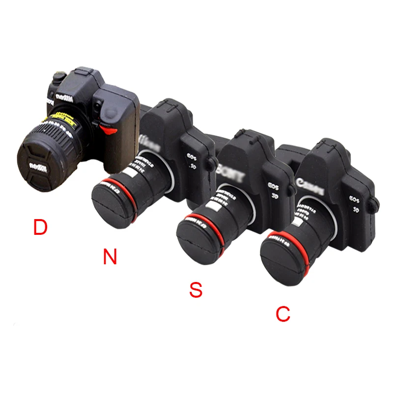 E2Q камера Забавный Мультфильм дешевый usb накопитель памяти привод USB флэш 32 Гб