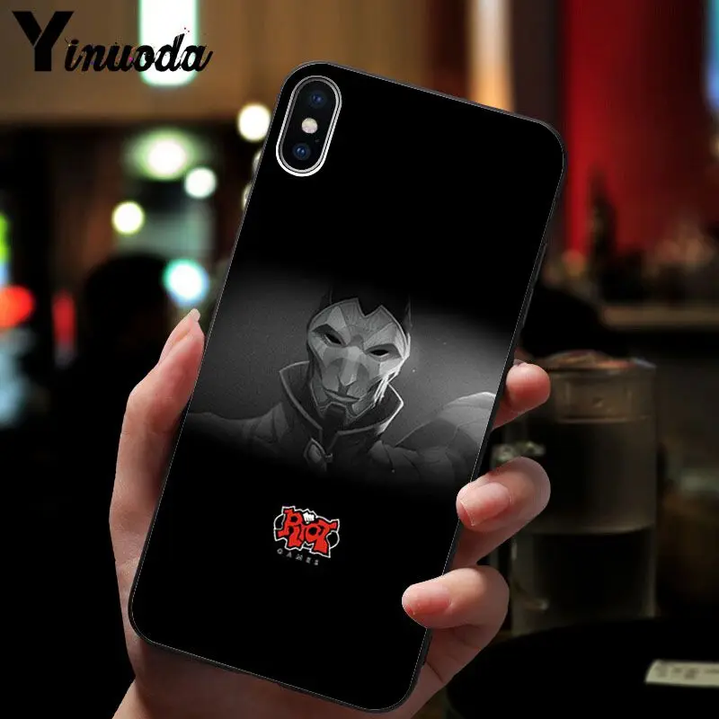 11pro MAX League of legends Khada Jhin Роскошный Уникальный Дизайн чехол для телефона iPhone 8 7 6 6S Plus X