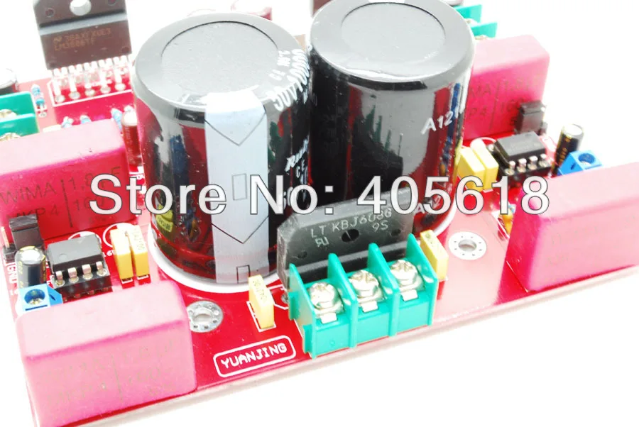 2x68 Вт NE5532 + LM3886 усилитель аудио Плата двухканальный Собранный плата|board board|board