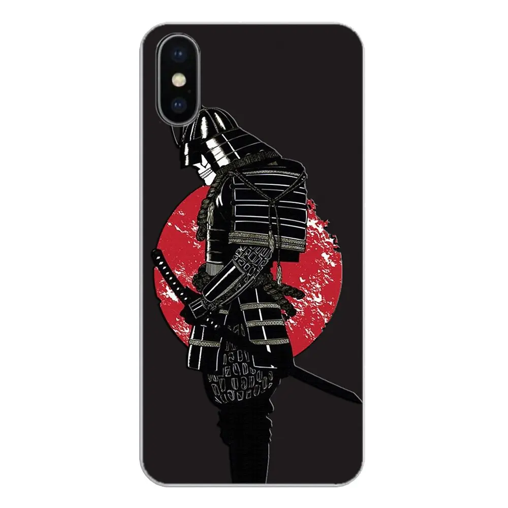 Silicone Phone Shell Cover For HTC U11 One M7 M8 A9 M9 M10 E9 Desire 630 530 626 628 816 820 Motorola G G2 G3 cartoon samurai |