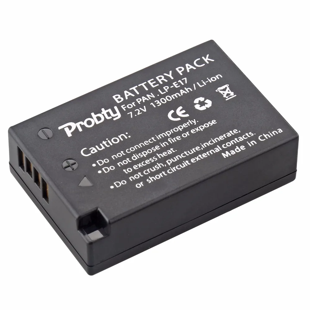 Комплект аккумулятора и зарядного устройства для Canon EOS M3 M5 M6 Rebel T6i T6s T7i 750D 760D 8000D 77D