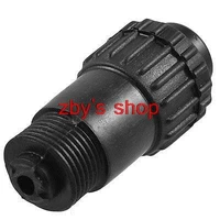 nonskid handle 20mm or 16mm male thread diameter black plastic air compressor oil plug