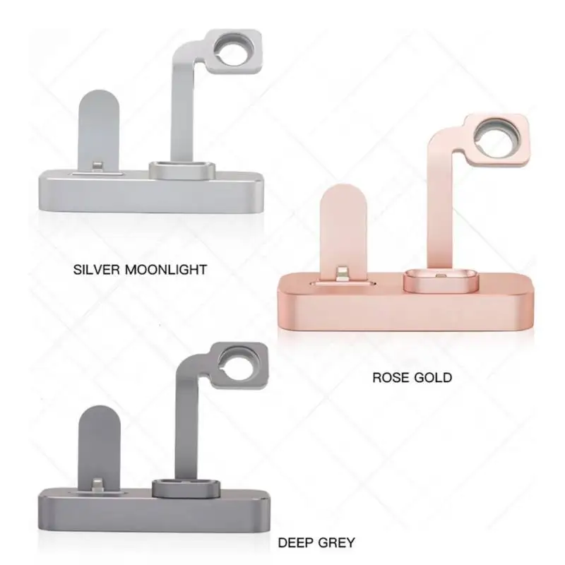 3 в 1 зарядное устройство подставка Док-станция для Apple iWatch Airpod наушники iPhone X 8 7P