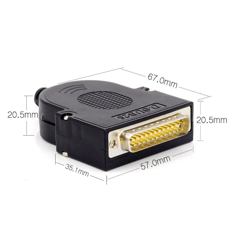 Разъем DB25 25 штырьковый и гнездовой разъем для наконечника сигнала отверстие