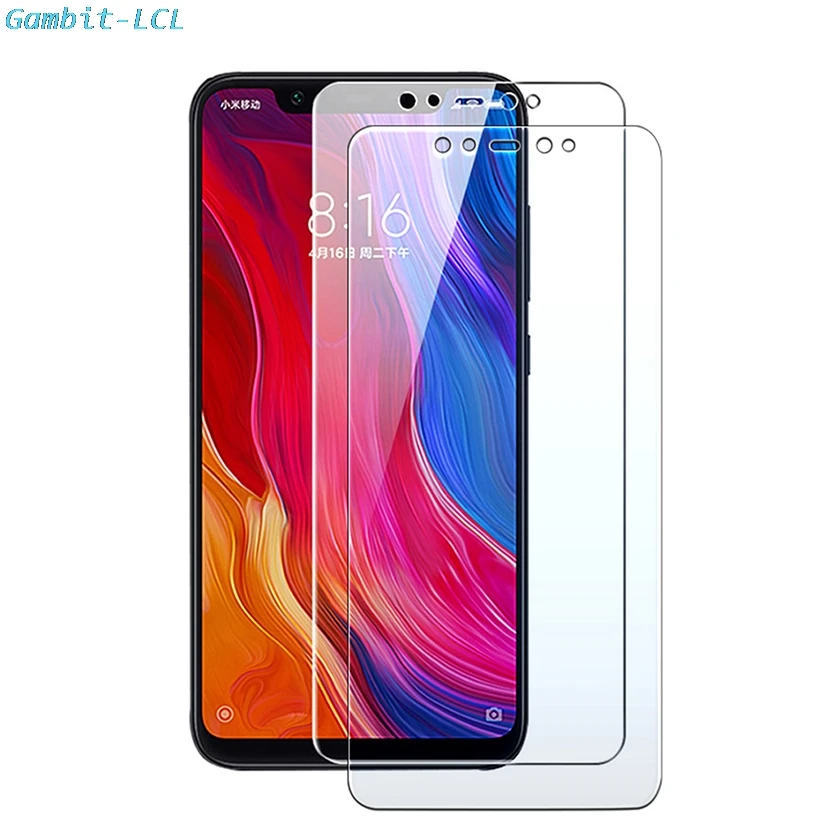 

2 шт для Xiaomi Mi 8 8SE Защитная пленка для экрана 9H для телефона Защитная пленка для Xiaomi Mi 8 Lite Закаленное стекло Защитная крышка