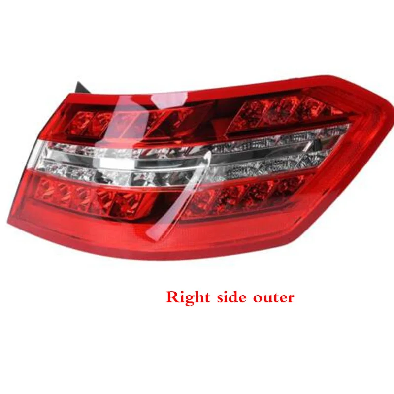 Right side outer 1 шт. для BENZ E-CLASS W212 09-13 седан СВЕТОДИОДНЫЙ красный задний светильник задний стоп-сигнал светильник единый светильник фонарь заднего хода - Цвет: Right side outer