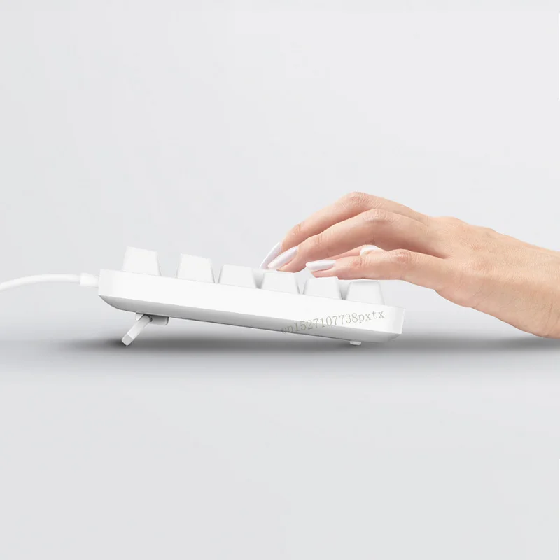 Оригинальный XiaoMi Yuemi MK06C 104 клавиши NKRO Вишневый красный переключатель USB Проводная