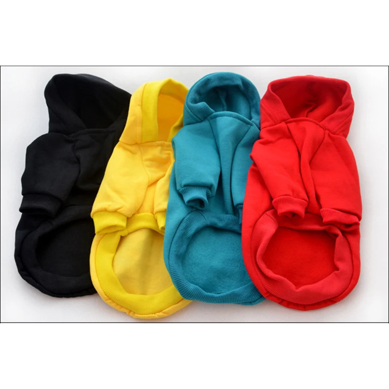 Толстовки с капюшоном для маленьких собак одежда щенков кошек пальто принтом ФБР