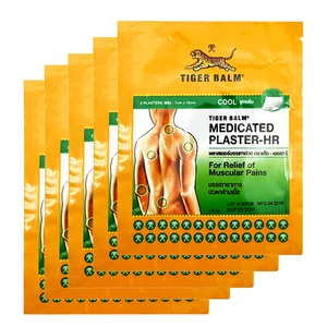 Пластырь с тигровым бальзамом, 10 пластырей, лечебный обезболивающий пластырь для снятия мышечной боли z4