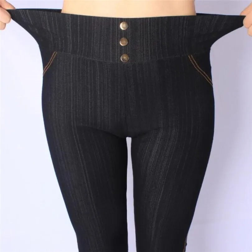 Женские узкие джинсы с высокой талией VISNXGI эластичные брюки карандаш 2021|high waist