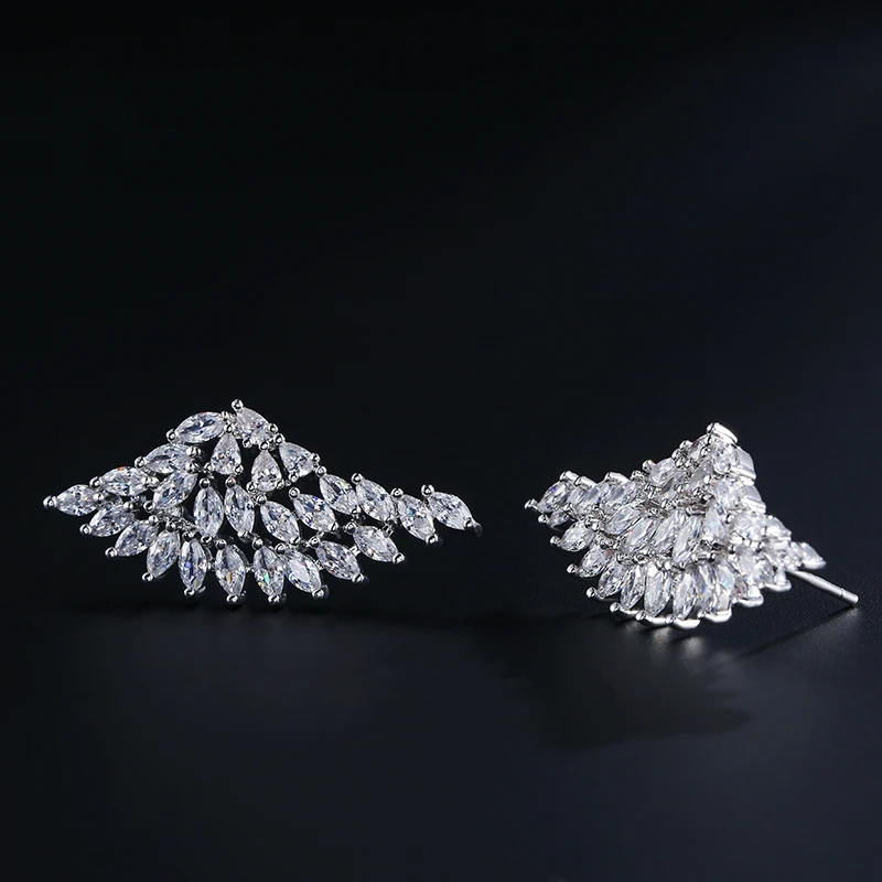 Женские богемные Винтажные серьги гвоздики UILZ эффектные в форме отрасли