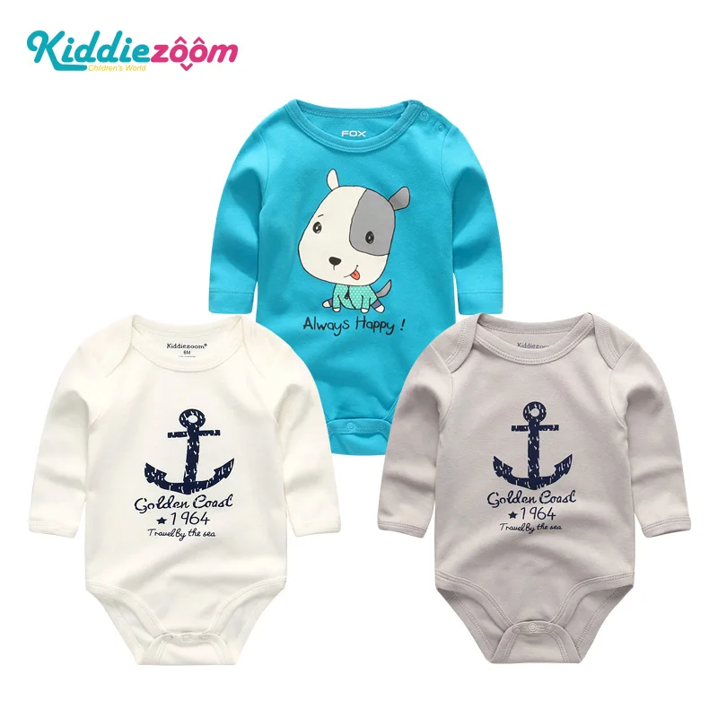 Baby Boy Sets3009 3 шт./партия, комплекты для новорожденных девочек с единорогом, одежда для малышей, одежда боди для маленьких мальчиков, хлопковая одежда для маленьких девочек, комбинезон для новорожденных - Цвет: Baby Boy Sets3009