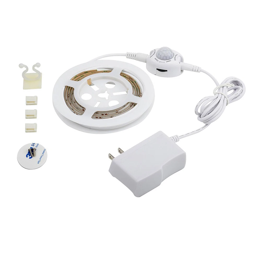 DONWEI 2 м 2835 SMD Светодиодная лента ИК датчик движения авто вкл/выкл гибкий струнный