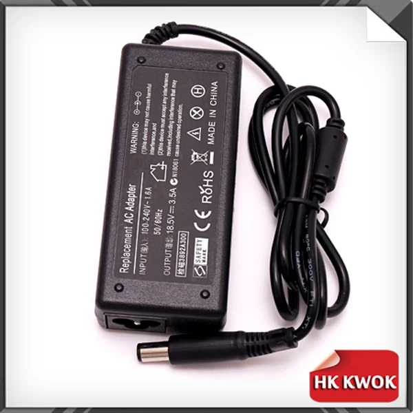 5 шт./лот зарядное устройство для ноутбука hp 18 в 3.5A G60 G61 G70 DV5 DV6 DV7 DV4 CQ45 CQ50 CQ60 CQ61 CQ70 CQ71