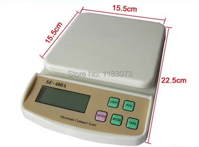 Электронные Компактные Весы на платформе 5000 г 1 цифровые кухонные весы 5 кг для