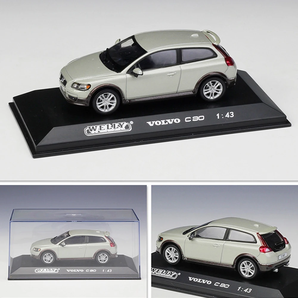 WELLY 1:43 Масштаб Volvo/Porsch/Audi/Benz/VW литая металлическая модель автомобиля Модель игрушки для мальчика Коллекция игрушек Детский подарок