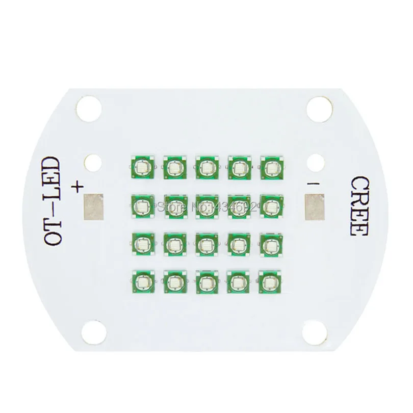 Cree XLamp 60 Вт XPE2 светодиодный излучатель высокой мощности синий 475nm 480nm светильник 2