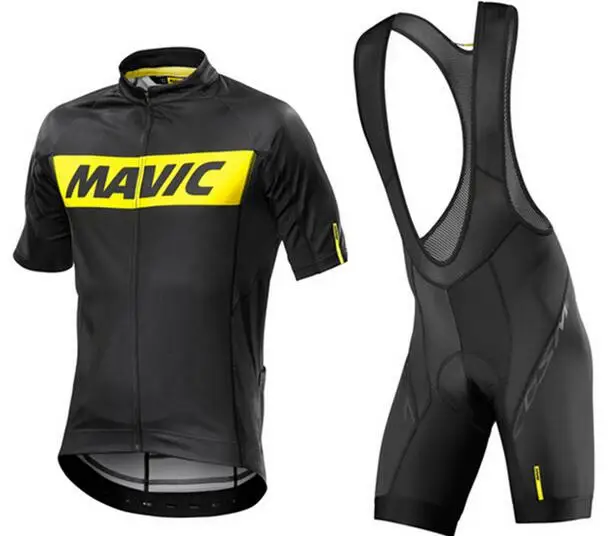 Mavic pro team Мужская Летняя дышащая футболка с коротким рукавом для велоспорта комплект ropa ciclismo Одежда для велосипеда комплект с шортами - Цвет: 12
