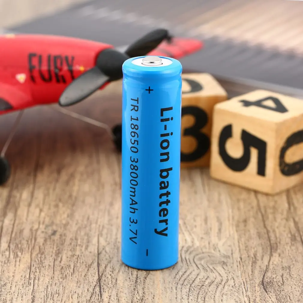 18650 Li-Ion 3800mAh Большая емкость 3,7 V Аккумуляторная батарея для светодиодный факельные фонарики синий новые аккумуляторные батареи